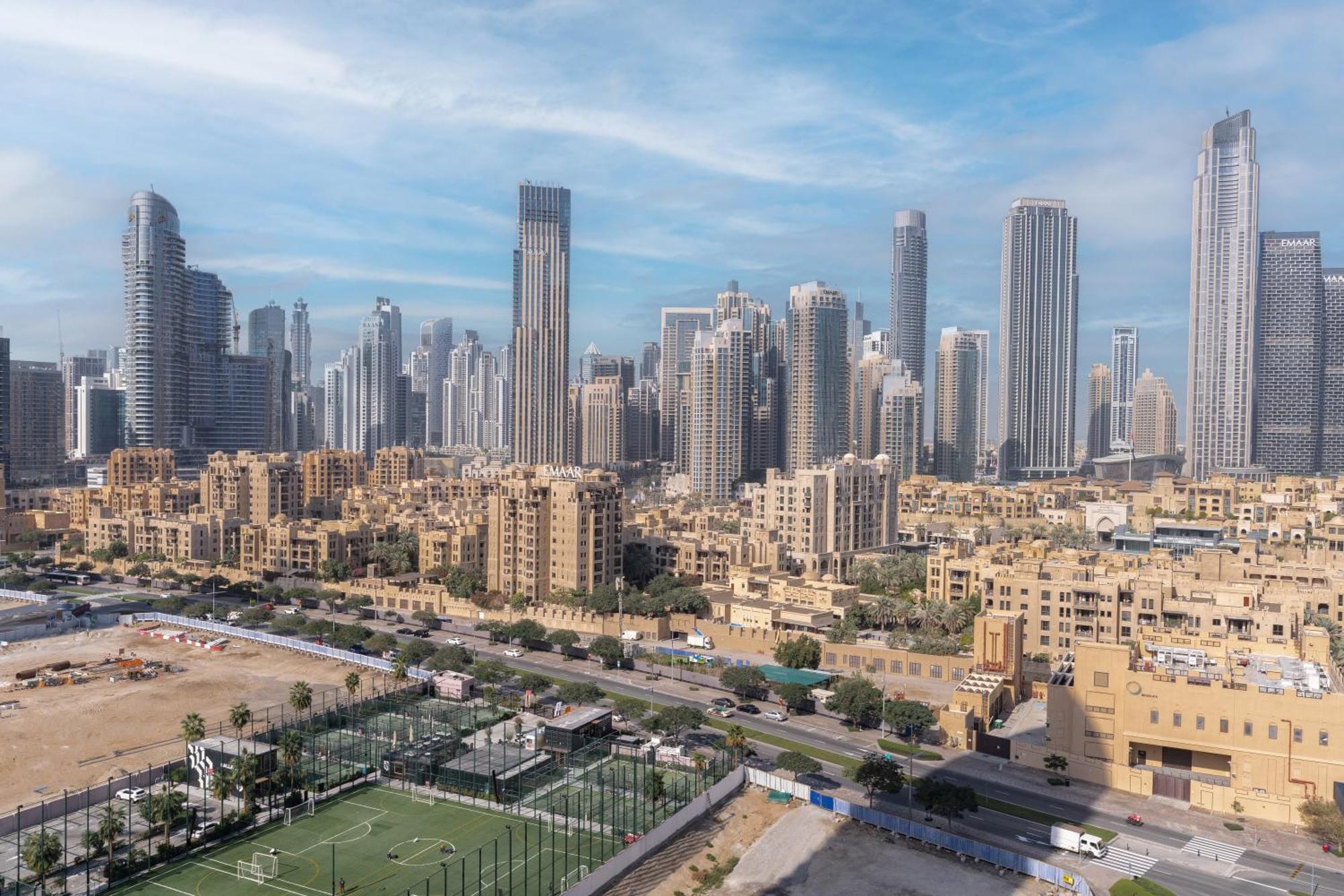 Chic 2Br Apartment, Prime Location Near Dubai Mall - Allsopp&Allsopp Exterior foto