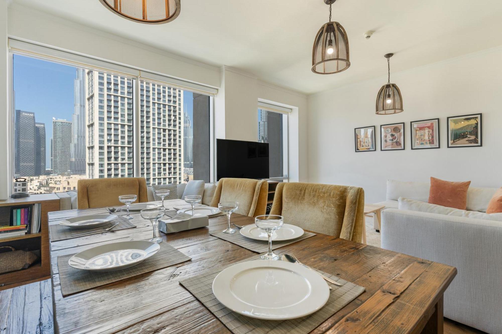 Chic 2Br Apartment, Prime Location Near Dubai Mall - Allsopp&Allsopp Exterior foto