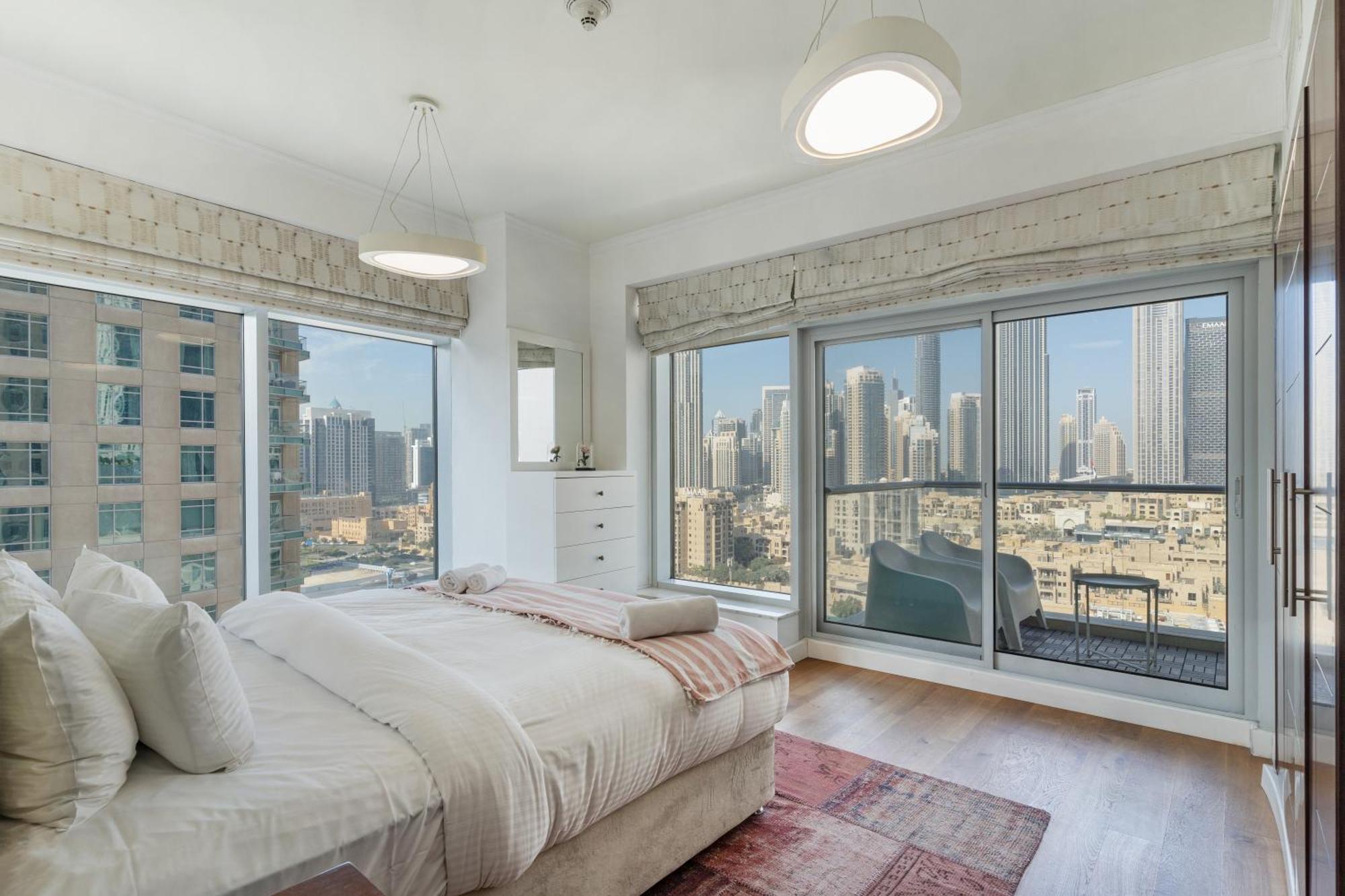 Chic 2Br Apartment, Prime Location Near Dubai Mall - Allsopp&Allsopp Exterior foto